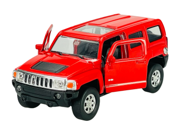 shumee WELLY HUMMER H3 RDEČ 1:34 43629