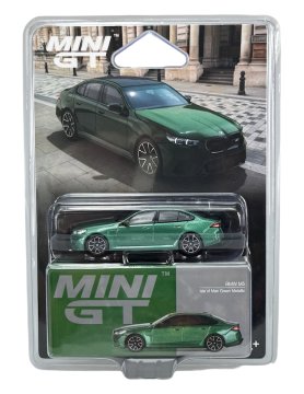 shumee MINI GT 2024 BMW M5 G90 ZELENA #1086 1:64 MGT01086-BL (PREPLOŠČENA EMBALAŽA)