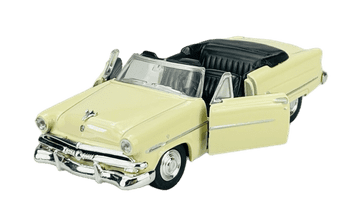 shumee WELLY OLD TIMER 1953 FORD CRESTLINE SUNLINER BREZ STREHE BEŽ 1:34 42331