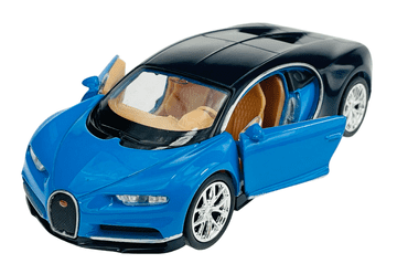 shumee WELLY BUGATTI CHIRON MODRA 1:34 43738