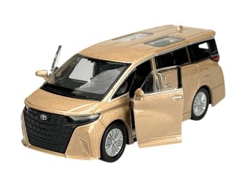 shumee WELLY 2024 TOYOTA ALPHARD ZLATA 1:34 43862