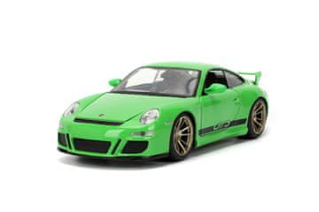 shumee JADA HITRIČNI IN DRSNI PORSCHE 911 GT3 (997) ZELENA 1:24 253203092