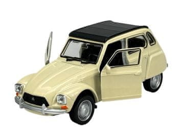 shumee WELLY STARODOBNI CITROEN DYANE S STREHO BEŽ 1:34 43859