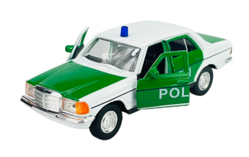 shumee WELLY MERCEDES-BENZ E RAZRED W123 POLICIJA 1:34 43686