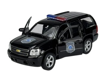 shumee WELLY 2008 CHEVROLET TAHOE POLICIJSKI ČRNI 1:34 43607