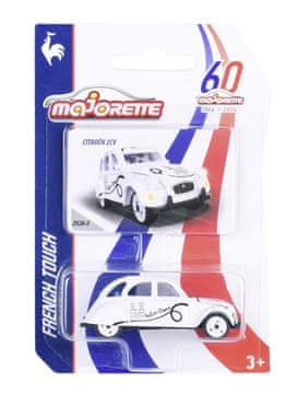 shumee MAJORETKA FRANCOSKI DOTIK CITROEN 2CV BELA 1:64 212055011