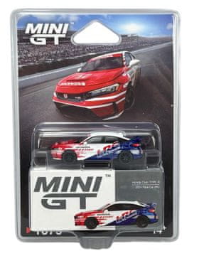 shumee MINI GT 2024 HONDA CIVIC TYPE R PACE CAR HRC #1079 1:64 MGT01079-BL (BLISTER)