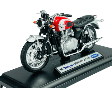shumee WELLY '02 TRIUMPH BONNEVILLE T100 1:18 12172