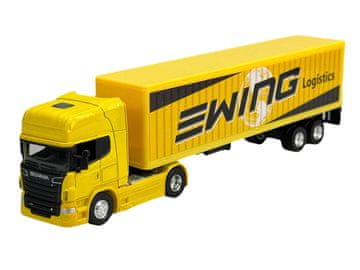 shumee WELLY SCANIA V8 R730 RUMENA PRIKOLICA EWING 1:64 68022
