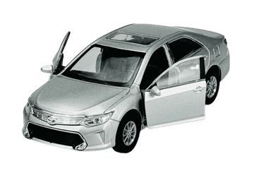 shumee WELLY 2016 TOYOTA CAMRY SILVER 1:34 43728