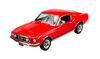 WELLY 1967 FORD MUSTANG GT RDEČ 1:24 22522