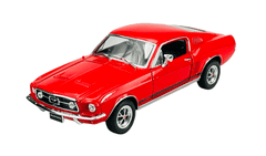 shumee WELLY 1967 FORD MUSTANG GT RDEČ 1:24 22522