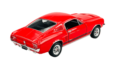 shumee WELLY 1967 FORD MUSTANG GT RDEČ 1:24 22522