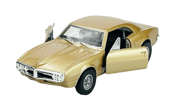 shumee WELLY OLD TIMER 1967 PONTIAC FIREBIRD GOLD 1:34 43715
