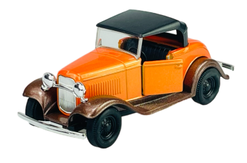 shumee WELLY STARODOBNI FORDOV MODEL A ROADSTER Z ORANŽNO STREHO 1:34 98875