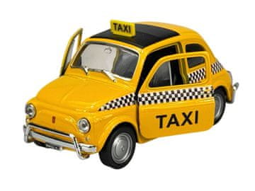 shumee WELLY FIAT NUOVA 500 TAXI 1:34 43606