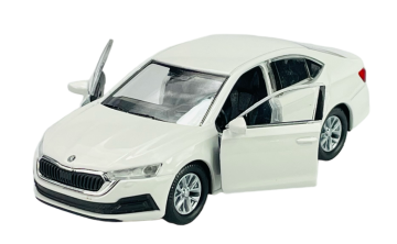 shumee WELLY 2019 ŠKODA OCTAVIA MK4 BELA 1:34 43806