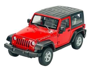 shumee WELLY 2007 JEEP WRANGLER RDEČ S STREHO 1:24 22489