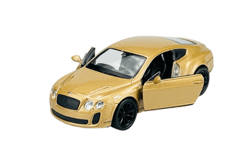shumee WELLY BENTLEY CONTINENTAL SUPERSPORTS ZLATO 1:34 43623