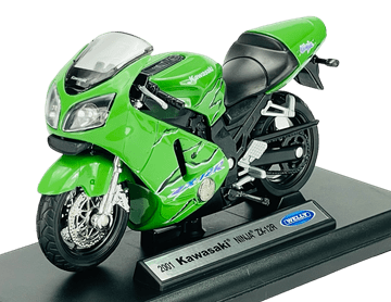 shumee WELLY 2001 KAWASAKI NINJA ZX-12R 1:18 12167