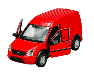 shumee WELLY FORD TRANSIT CONNECT RDEČ 1:34 43631