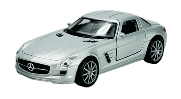 shumee WELLY MERCEDES-BENZ SLS AMG SREBRNA 1:34 43627