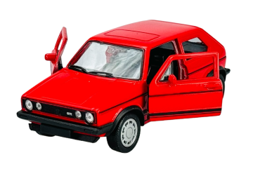 shumee WELLY VW VOLKSWAGEN GOLF 1 GTI RDEČA 1:34 43681