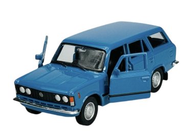 shumee WELLY FIAT 125P KARAVAN MODREGA 1:34 43853