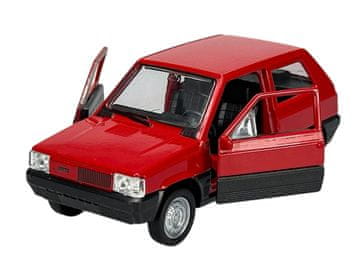 shumee WELLY FIAT PANDA RDEČA 1:34 43849