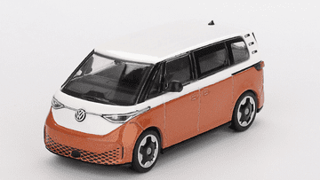 shumee MINI GT VW VOLKSWAGEN ID.BUZZ CARAVELLE ORANŽNA #1061 1:64 MGT01061-L