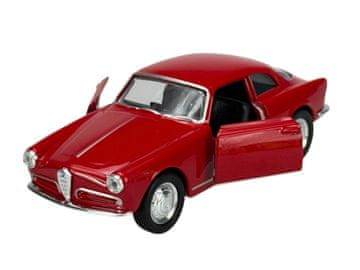 shumee WELLY OLD TIMER 1954 ALFA ROMEO GIULIETTA RDEČA 1:34 43850