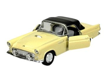 shumee WELLY STARODOBNI AVTOMOBIL FORD THUNDERBIRD IZ LETNIKA 1955 Z BEŽ STREHO 1:34 42366