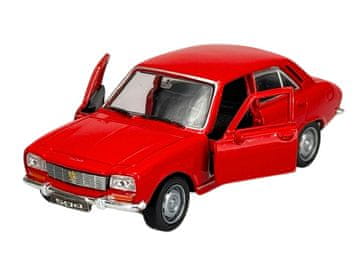 shumee WELLY STARODOBNI AVTOMOBIL PEUGEOT 504 LETNIK 1975, RDEČ 1:34 42394