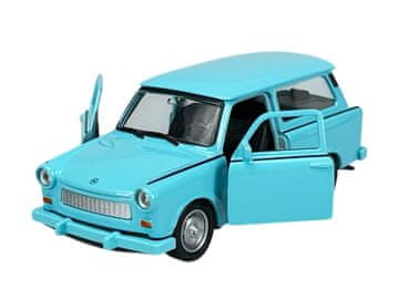shumee WELLY TRABANT P601 KARAVAN MODRE 1:34 43871