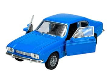 shumee WELLY STARODOBNI AVTO 1969 FORD CAPRI MODREGA OBLIKE 1:34 43753