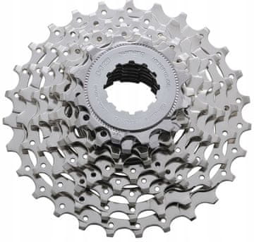 Shimano Shimano Sora CS-HG50-9, 12-25T, 9-redna kaseta. Cestni menjalnik, srebrna