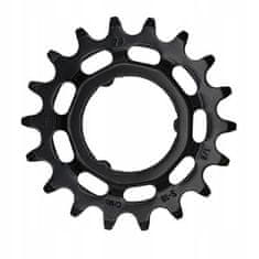 KMC Verižnik KMC 18T 1/2x1/8 Shimano Singlespeed CroMo za električno kolo, črne barve