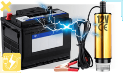 shumee VELIKA ČRPALKA ZA IZPUŠČANJE GORIVA, OLJA, VODE ELEKTRIČNA 12V
