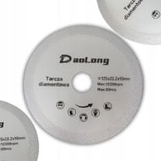 shumee DIAMANTNI DISK ZA REZANJE, BRUŠENJE STEKLA, KERAMIKE, PLOŠČIC WIDIA 125 MM