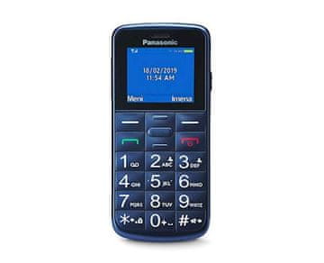 Panasonic GSM mobilni telefon, micro SD, moder (KX-TU110EXC)