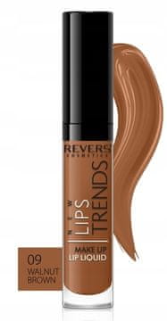 REVERS Tekoča šminka Revers New Lips Trends mat, odtenek 9 Walnut Brown, 4,5 ml