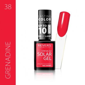 REVERS Revers Solar Gel lak za nohte, utrjen na soncu, 38, 12 ml