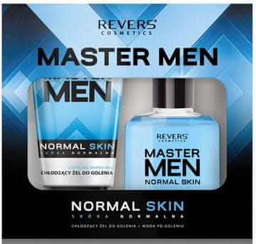 REVERS Revers Master Men: gel za britje 150 ml + losjon po britju 120 ml