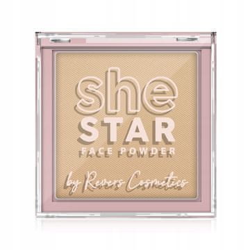 REVERS Revers SHE STAR pečeni puder za obraz v odtenku 05 Almond 10 g
