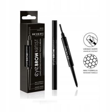 REVERS Svinčnik za obrvi Revers Eyebrow Artist Automatic s čopičem v barvi taupe