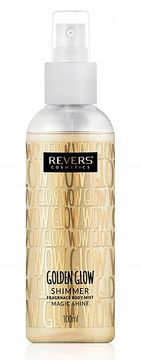 REVERS Revers Golden Glow osvetljevalna meglica za telo z bleščicami 100 ml