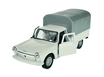 shumee WELLY STARODOBNI VOZILO PEUGEOT 404 PICCUP LETNIK 1968, BEL 1:34 43776