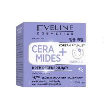 Eveline Cosmetics Eveline Korean Rituals Ceramidi - regeneracijska krema za obraz 50 ml