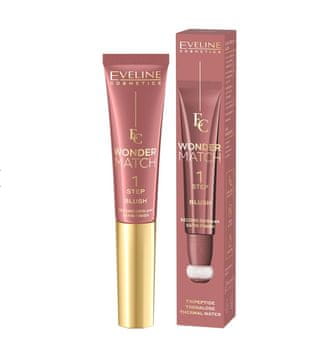 Eveline Cosmetics Eveline Wonder Match ultra kremasto rdečilo za lica 02 saten 14 g