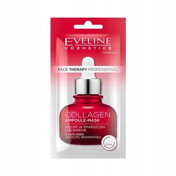 Eveline Cosmetics Eveline maska za obraz s 3x kolagenom proti gubam 8 ml